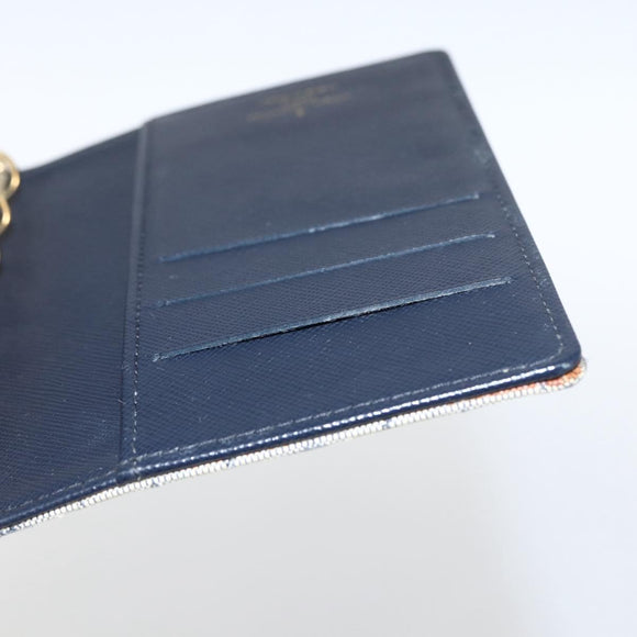 LOUIS VUITTON Monogram Mini Agenda PM Day Planner Cover Blue R20910 Auth BA10790