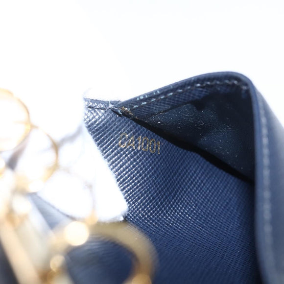 LOUIS VUITTON Monogram Mini Agenda PM Day Planner Cover Blue R20910 Auth BA10790