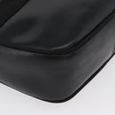 Salvatore Ferragamo Vala Shoulder Bag Leather Black Gold Auth BA10794-14