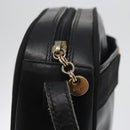 Salvatore Ferragamo Vala Shoulder Bag Leather Black Gold Auth BA10794-10