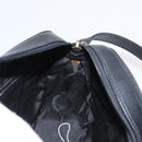 Salvatore Ferragamo Vala Shoulder Bag Leather Black Gold Auth BA10794-18