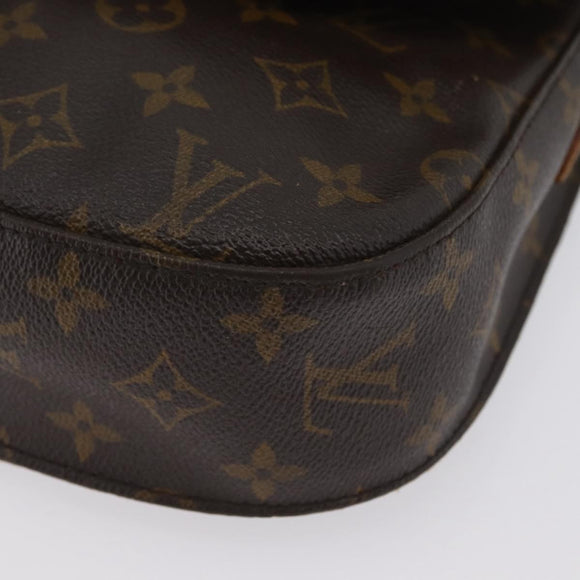 LOUIS VUITTON Monogram Saint Cloud GM Shoulder Bag M51242 LV Auth BA10795