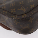 LOUIS VUITTON Monogram Saint Cloud GM Shoulder Bag M51242 LV Auth BA10795-17
