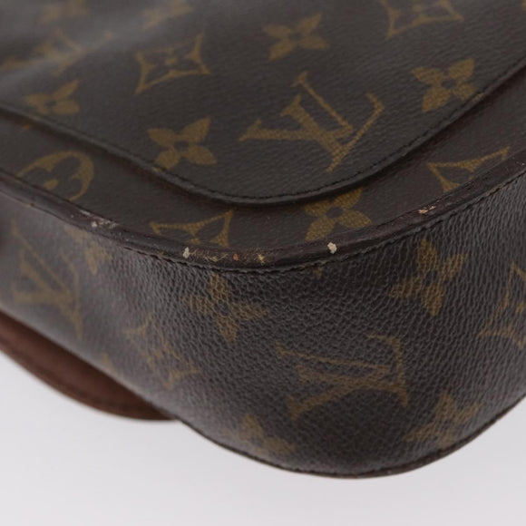 LOUIS VUITTON Monogram Saint Cloud GM Shoulder Bag M51242 LV Auth BA10795