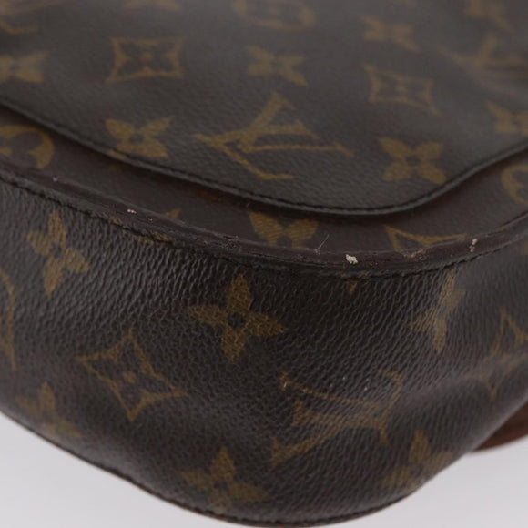 LOUIS VUITTON Monogram Saint Cloud GM Shoulder Bag M51242 LV Auth BA10795