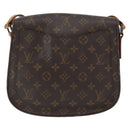 LOUIS VUITTON Monogram Saint Cloud GM Shoulder Bag M51242 LV Auth BA10795-2