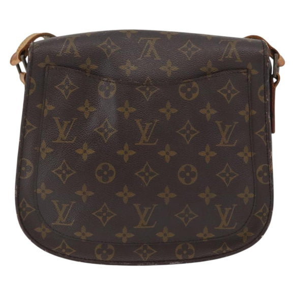 LOUIS VUITTON Monogram Saint Cloud GM Shoulder Bag M51242 LV Auth BA10795