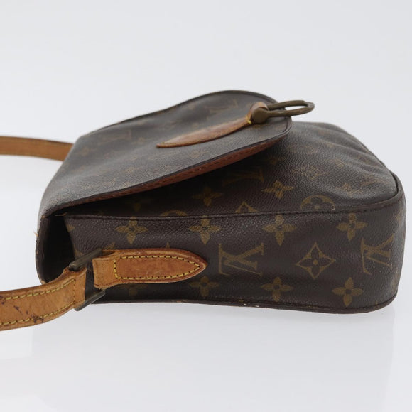 LOUIS VUITTON Monogram Saint Cloud GM Shoulder Bag M51242 LV Auth BA10795