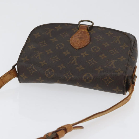 LOUIS VUITTON Monogram Saint Cloud GM Shoulder Bag M51242 LV Auth BA10795