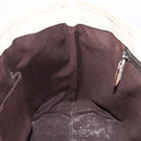 GUCCI GG Supreme Tote Bag PVC Beige Silver 114595 Auth BA10796-19