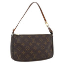 LOUIS VUITTON Monogram Pochette Accessoires Pouch M51980 LV Auth BA10797-1