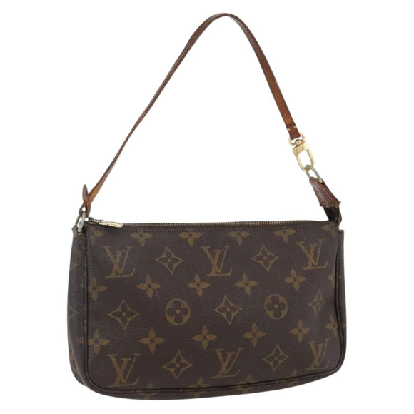 LOUIS VUITTON Monogram Pochette Accessoires Pouch M51980 LV Auth BA10797
