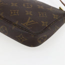 LOUIS VUITTON Monogram Pochette Accessoires Pouch M51980 LV Auth BA10797-16