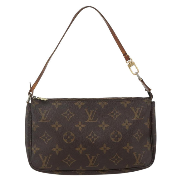 LOUIS VUITTON Monogram Pochette Accessoires Pouch M51980 LV Auth BA10797
