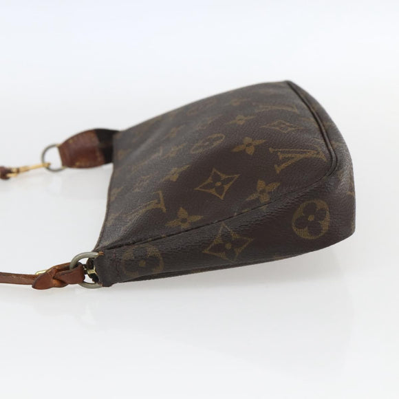 LOUIS VUITTON Monogram Pochette Accessoires Pouch M51980 LV Auth BA10797