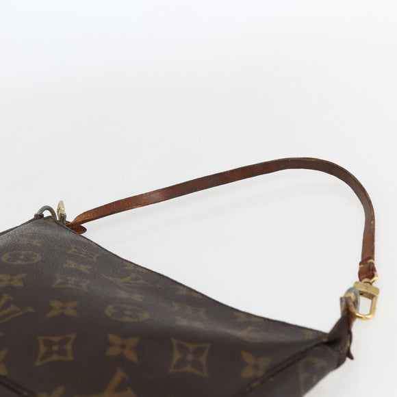 LOUIS VUITTON Monogram Pochette Accessoires Pouch M51980 LV Auth BA10797