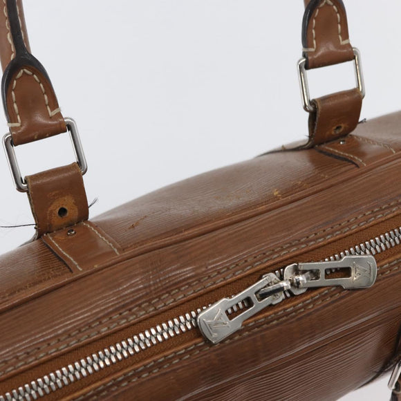 LOUIS VUITTON Epi Porte Documents Voyage Business Bag Brown M54478 Auth BA10800