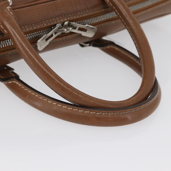 LOUIS VUITTON Epi Porte Documents Voyage Business Bag Brown M54478 Auth BA10800