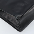 Gianni Versace Shoulder Bag Leather Black Gold Auth BA10801-17