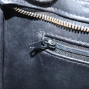 Gianni Versace Shoulder Bag Leather Black Gold Auth BA10801-21