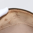 LOUIS VUITTON Monogram Trousse Demi Ronde Cosmetic Pouch M47520 LV Auth BA10802-9