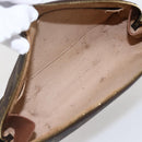 LOUIS VUITTON Monogram Trousse Demi Ronde Cosmetic Pouch M47520 LV Auth BA10802-10