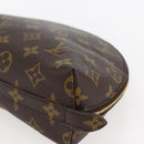 LOUIS VUITTON Monogram Trousse Demi Ronde Cosmetic Pouch M47520 LV Auth BA10802-7