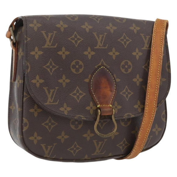 LOUIS VUITTON Monogram Saint Cloud GM Shoulder Bag M51242 LV Auth BA10803