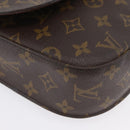 LOUIS VUITTON Monogram Saint Cloud GM Shoulder Bag M51242 LV Auth BA10803-15