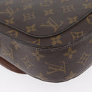 LOUIS VUITTON Monogram Saint Cloud GM Shoulder Bag M51242 LV Auth BA10803-17