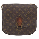 LOUIS VUITTON Monogram Saint Cloud GM Shoulder Bag M51242 LV Auth BA10803-13