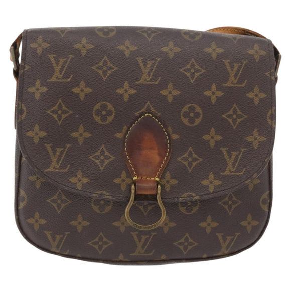 LOUIS VUITTON Monogram Saint Cloud GM Shoulder Bag M51242 LV Auth BA10803