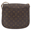 LOUIS VUITTON Monogram Saint Cloud GM Shoulder Bag M51242 LV Auth BA10803-2