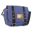 LOUIS VUITTON Antigua Buzzus PM Shoulder Bag Blue M40081 LV Auth BA10805-1