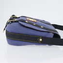 LOUIS VUITTON Antigua Buzzus PM Shoulder Bag Blue M40081 LV Auth BA10805-3