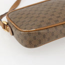 GUCCI Micro GG Supreme Umhängetasche PVC Beige Gold Auth BA10809-14