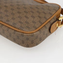 GUCCI Micro GG Supreme Umhängetasche PVC Beige Gold Auth BA10809-15