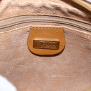 GUCCI Micro GG Supreme Umhängetasche PVC Beige Gold Auth BA10809-18