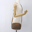 GUCCI Micro GG Supreme Umhängetasche PVC Beige Gold Auth BA10809-23
