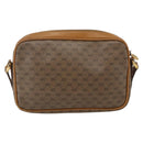GUCCI Micro GG Supreme Umhängetasche PVC Beige Gold Auth BA10809-2