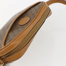 GUCCI Micro GG Supreme Umhängetasche PVC Beige Gold Auth BA10809-6