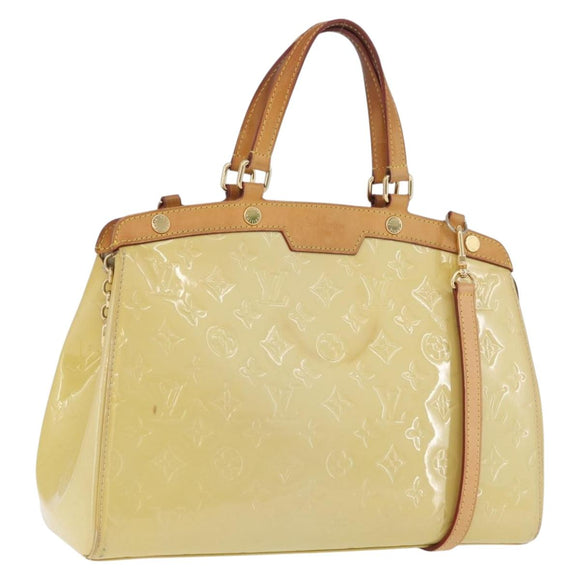 LOUIS VUITTON Monogram Vernis Blair MM Tasche 2-Wege Broncorail M91456 Auth BA10813