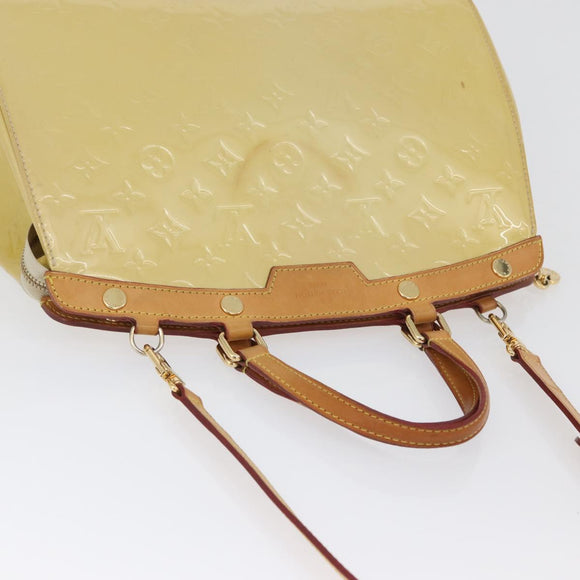 LOUIS VUITTON Monogram Vernis Blair MM Tasche 2-Wege Broncorail M91456 Auth BA10813