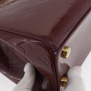 LOUIS VUITTON Monogram Vernis Blair MM Bag 2way amethyst M90106 LV Auth BA10814-15