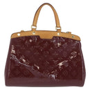LOUIS VUITTON Monogram Vernis Blair MM Bag 2way amethyst M90106 LV Auth BA10814-13