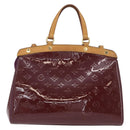 LOUIS VUITTON Monogram Vernis Blair MM Bag 2way amethyst M90106 LV Auth BA10814-2