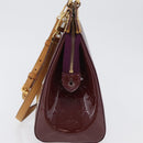 LOUIS VUITTON Monogram Vernis Blair MM Bag 2way amethyst M90106 LV Auth BA10814-3