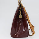 LOUIS VUITTON Monogram Vernis Blair MM Bag 2way amethyst M90106 LV Auth BA10814-4