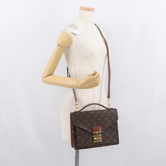 LOUIS VUITTON Monogram Monceau 26 Shoulder Bag M51187 LV Auth BA10820A