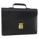 LOUIS VUITTON Epi Serviette Conseiller Briefcase Black M54422 LV Auth BA10821-1